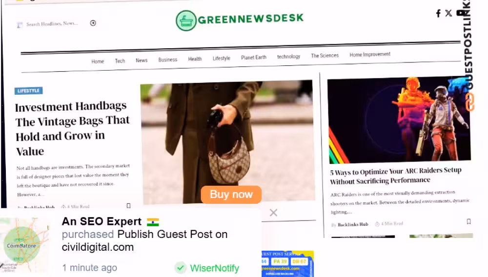 GreenNewsDesk: Your Ultimate Guide to Sustainable Living and Eco Trends