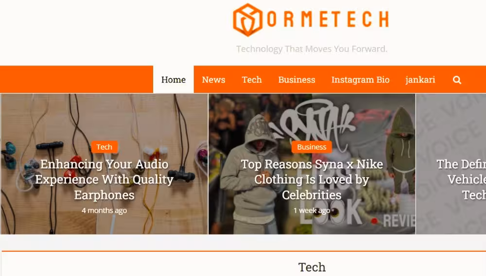 Understanding Ormetech: Pioneering Solutions in Modern Industrial Machinery