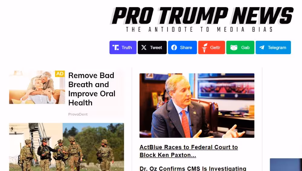 ProTrumpNews.net: A Comprehensive Overview of Political News Aggregation